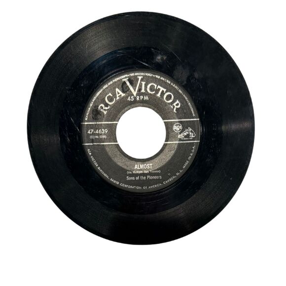 Lot of 5 1950s Vintage 45 RPM Records Marty Robbins Sons of Pioneers Scat Man - Picture 6 of 12